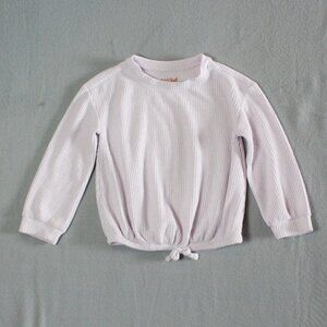 Cat & Jack Lavender Long Sleeve Girls Top Size 5T Good Condition